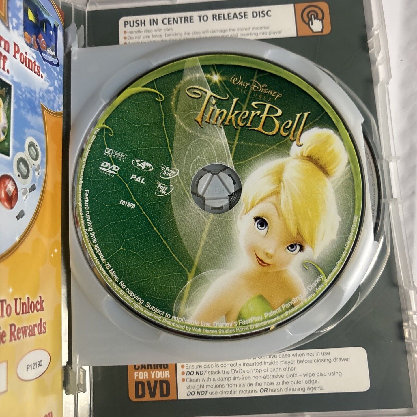 Tinker Bell / Tinker Bell and the Lost Treasure (DVD, 2008, 2-Disc) Region 4