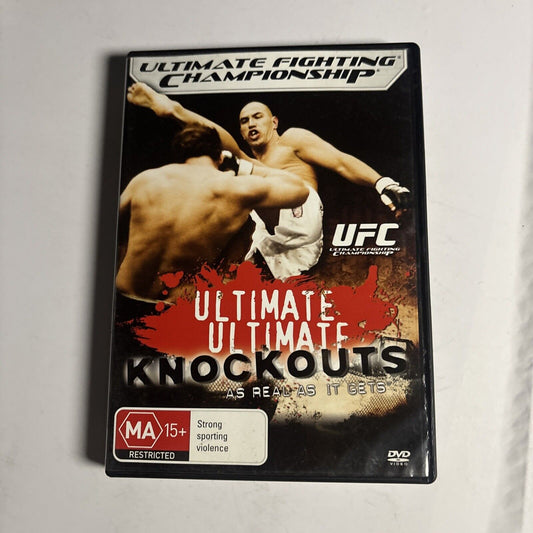 UFC - Ultimate Ultimate Knockouts (DVD, 2006) NEW Region 4