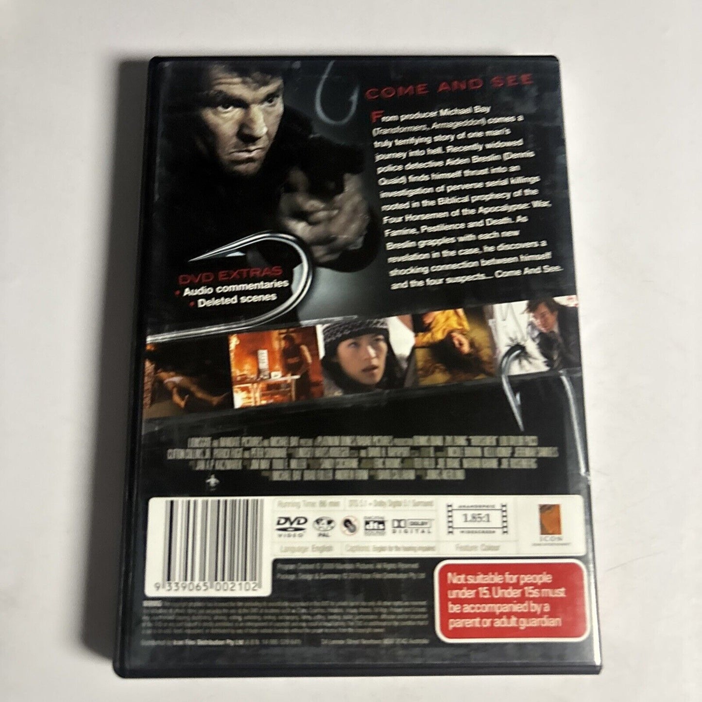 The Horsemen of the Apocalypse (DVD, 2009) Dennis Quaid, Ziyi Zhang Region 4