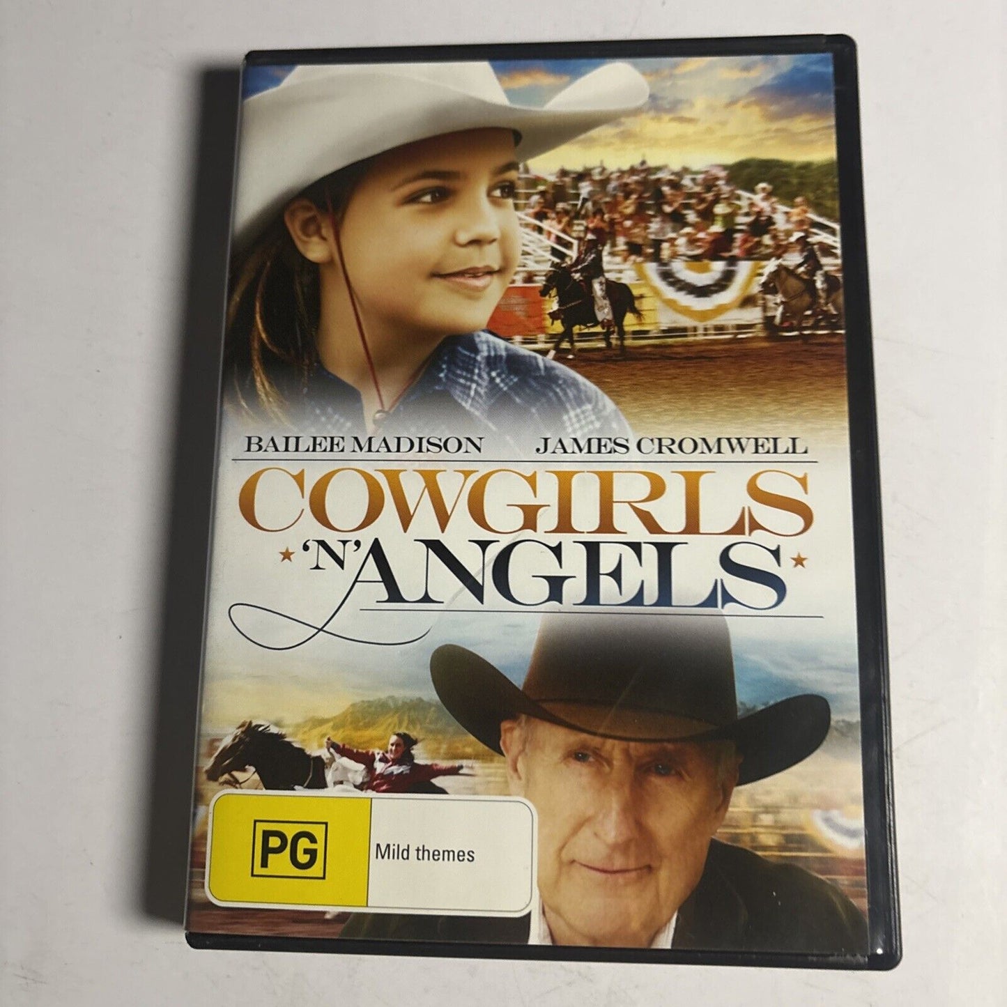 Cowgirls N' Angels (DVD, 2012) Bailee Madison, James Cromwell Region 4