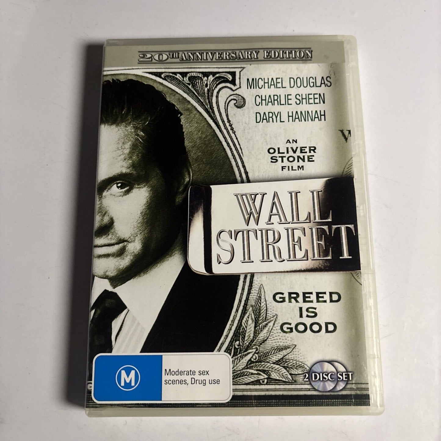 Wall Street - 25th Anniversary Edition (DVD, 1987) Charlie Sheen Region 4