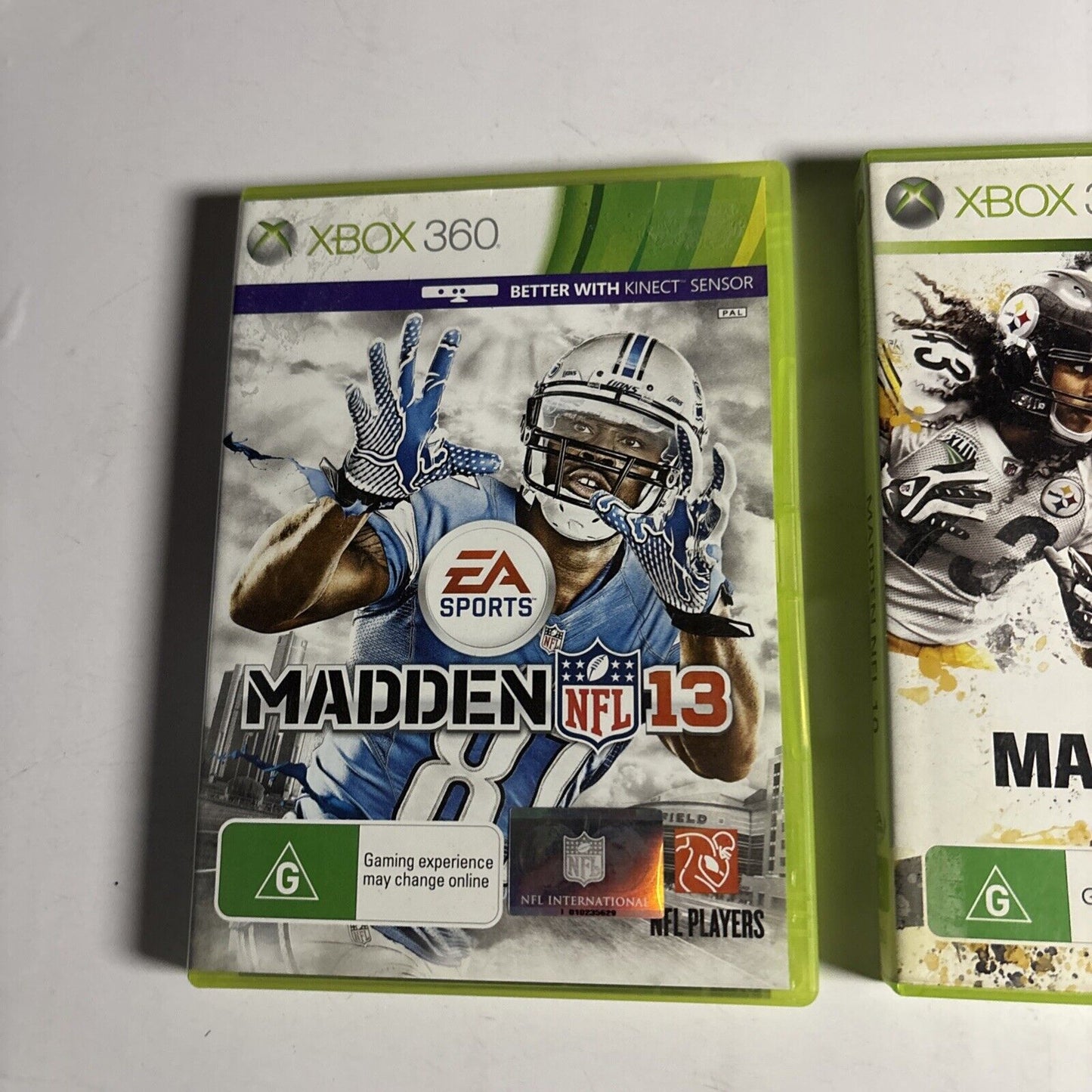 Madden NFL 2010 & 2013 Microsoft Xbox 360 PAL