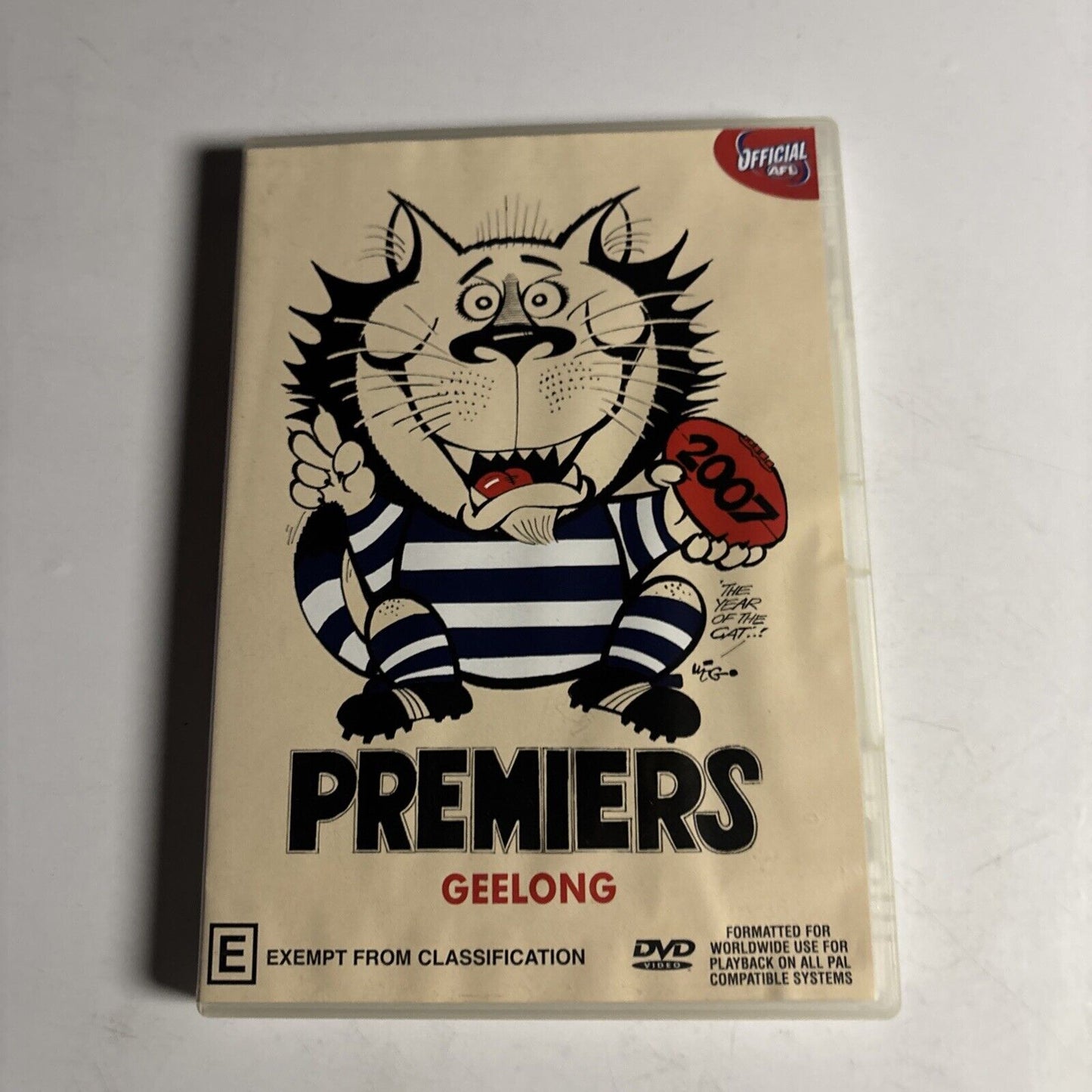 AFL Premiers 2007: Year Of The Cat - Geelong (DVD, 2007) All Regions