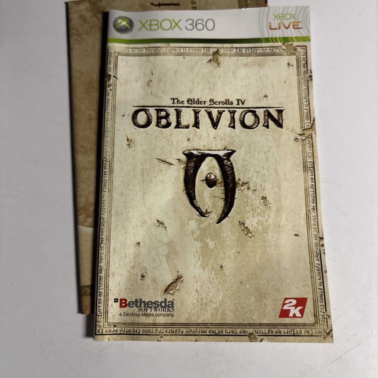 The Elder Scrolls IV Oblivion Classics Xbox 360 PAL Complete With Manual