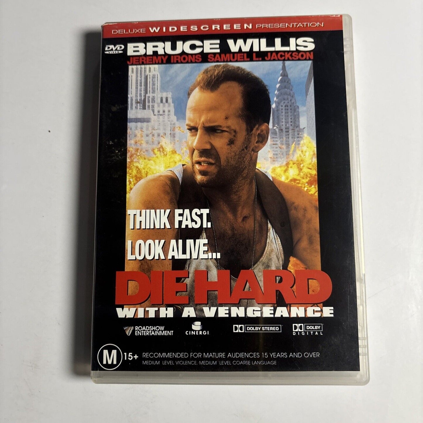 Die Hard With A Vengeance (DVD, 1995) Bruce Willis, Samuel L Jackson Region 4