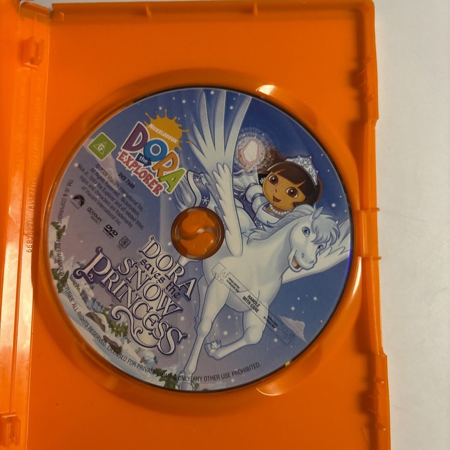 Dora the Explorer - Dora Saves the Snow Princess (DVD, 2008) Region 4