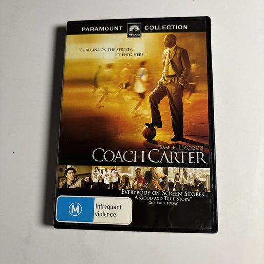 Coach Carter (DVD, 2005) Samuel L Jackson, Ashanti Region 4