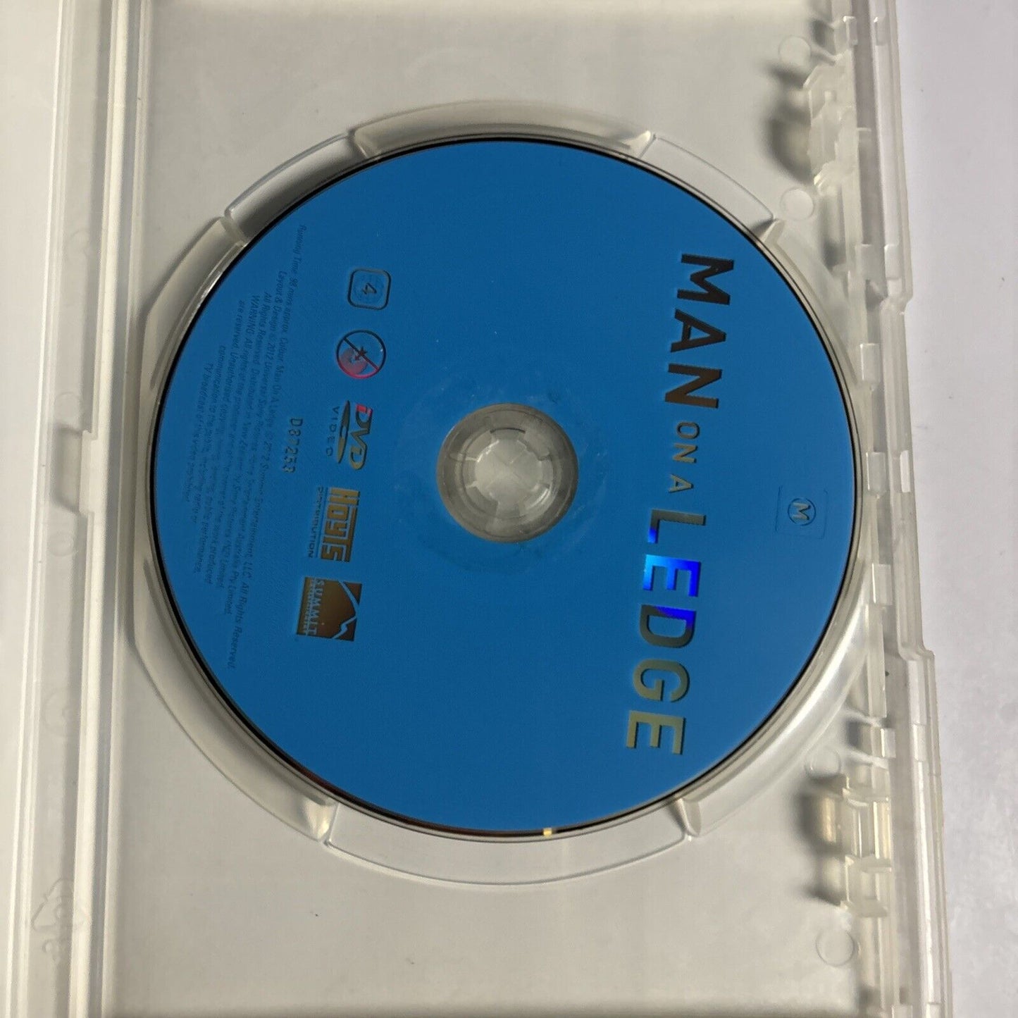 Man On A Ledge (DVD, 2012) Sam Worthington, Ed Harris, Elizabeth Banks Region 4