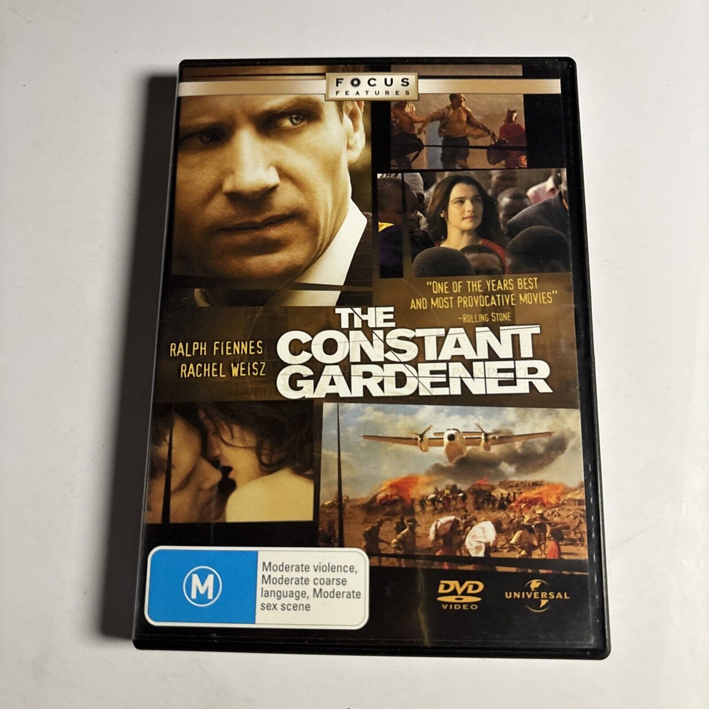 The Constant Gardener (DVD, 2005) Ralph Fiennes, Rachel Weisz NEW Region 4 &2
