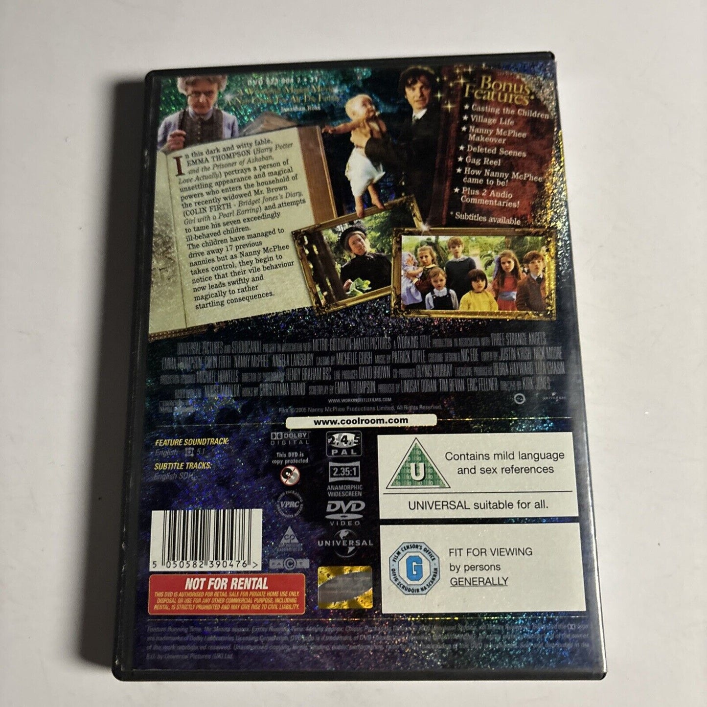 Nanny McPhee (DVD, 2005) Emma Thompson, Colin Firth Region 4 & 2