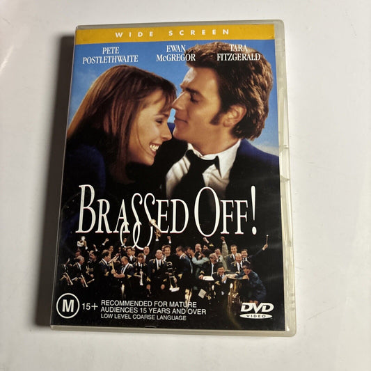 Brassed Off! (DVD, 1997) Ewan McGregor, Tara Fitzgerald Region 4
