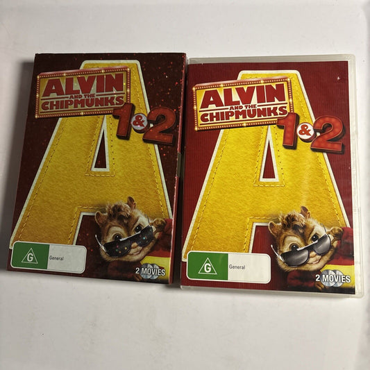 Alvin and the Chipmunks / Alvin and the Chipmunks - The Squeakquel (DVD, 2010)