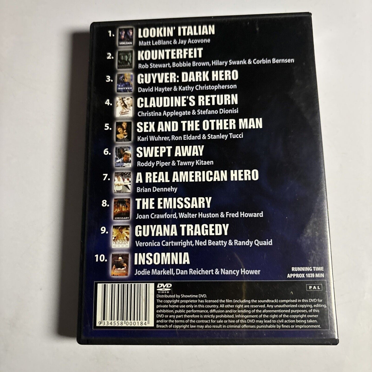 10 Great Blockbuster Movies (DVD, 4-Disc) All Regions