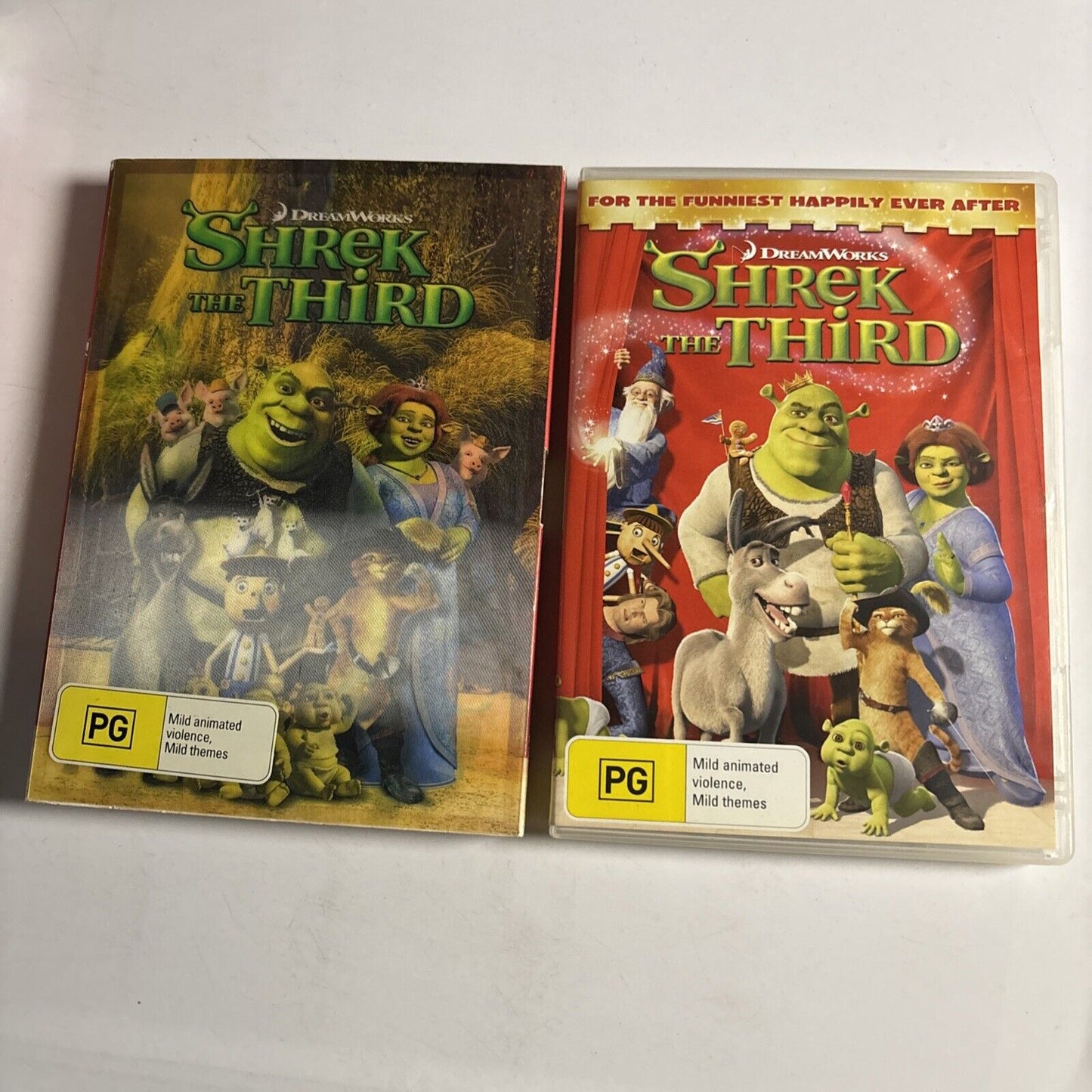 Shrek The Third - Lenticular Cover (DVD, 2007) Region 4