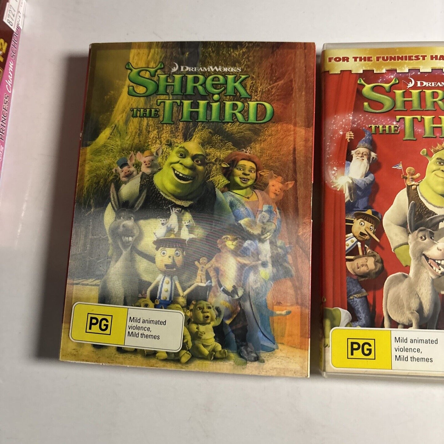 Shrek The Third - Lenticular Cover (DVD, 2007) Region 4