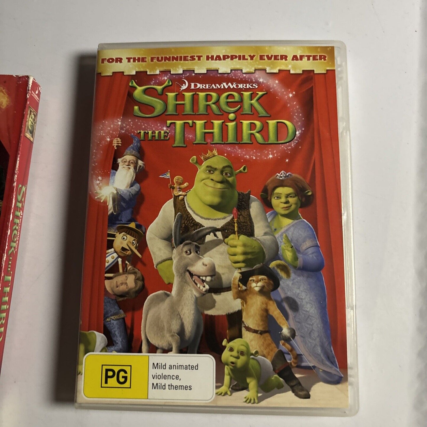 Shrek The Third - Lenticular Cover (DVD, 2007) Region 4