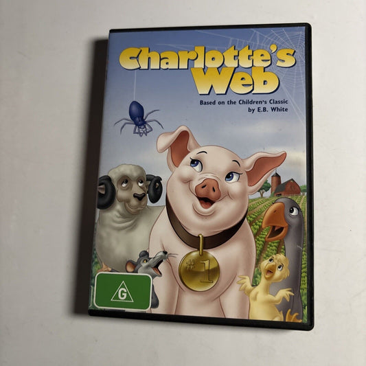 Charlotte's Web (DVD, 1973) Debbie Reynolds, Paul Lynde, Henry Gibson Region 4