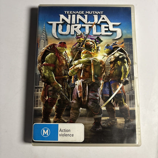 Teenage Mutant Ninja Turtles (DVD, 2014) Johnny Knoxville, Megan Fox Region 4