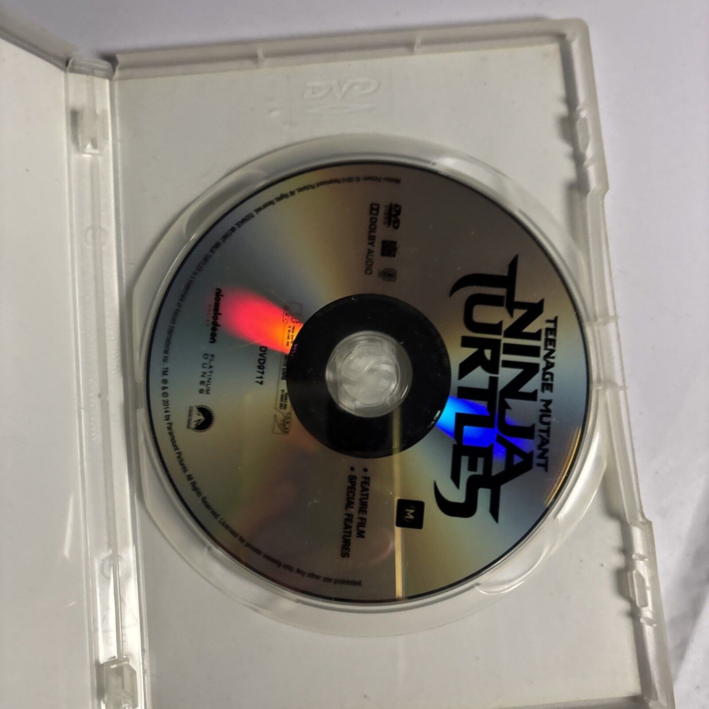 Teenage Mutant Ninja Turtles (DVD, 2014) Johnny Knoxville, Megan Fox Region 4