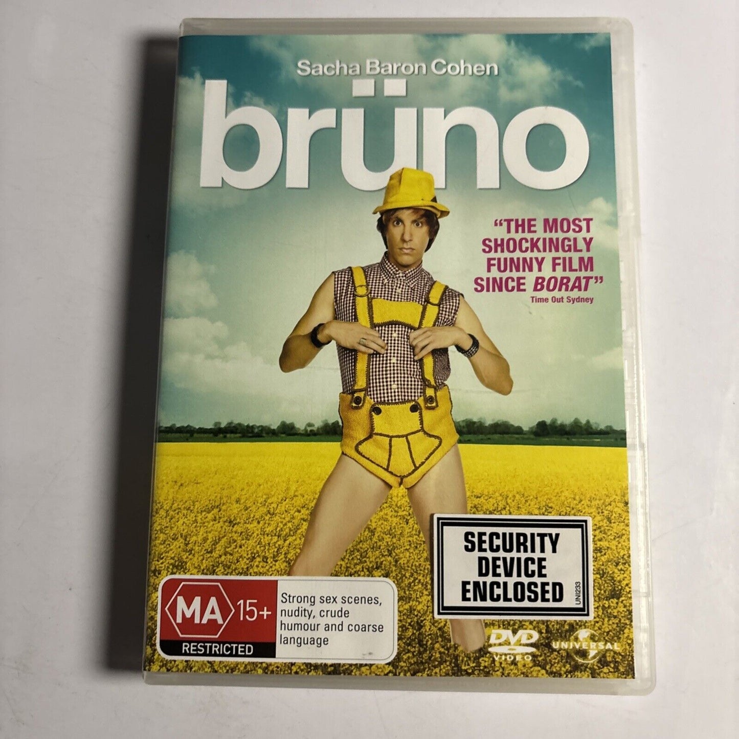 Bruno (DVD, 2009) Sacha Baron Cohen NEW Region 4