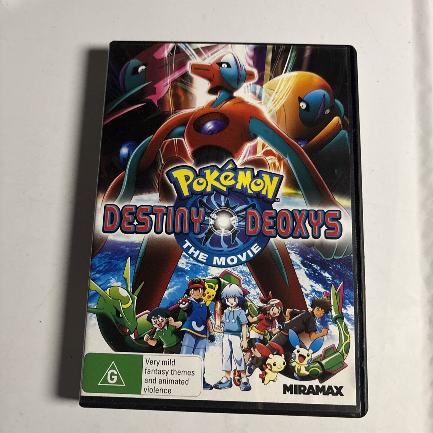 Pokemon the Movie - Destiny Deoxys (DVD, 2004) Region 4