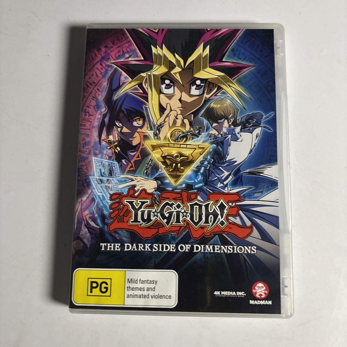 Yu-Gi-Oh - The Dark Side of Dimensions (DVD, 2016) Region 4