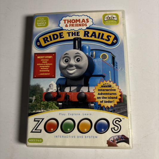 Thomas & Friends Ride The Rails - Zoooos Interactive DVD System