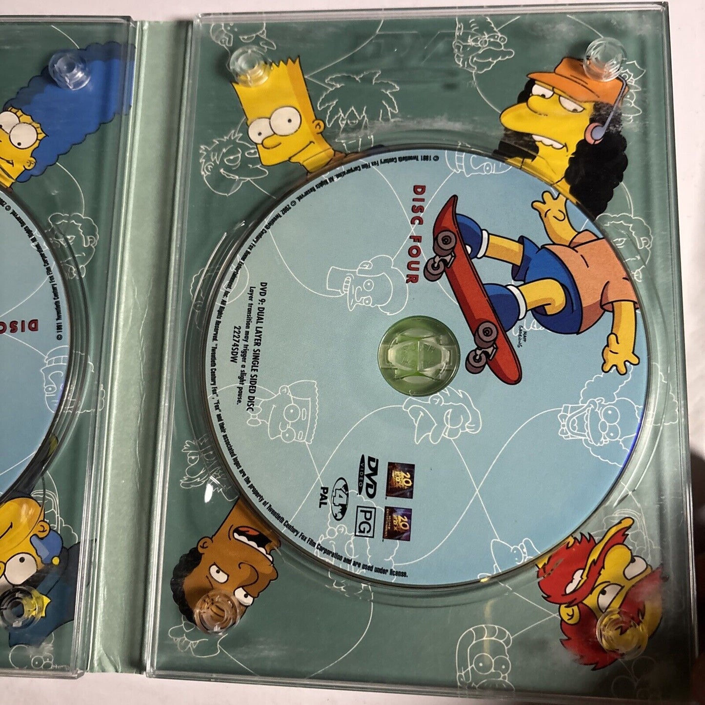The Simpsons - Season 1 & 2 (DVD, 7-Disc) Region 4