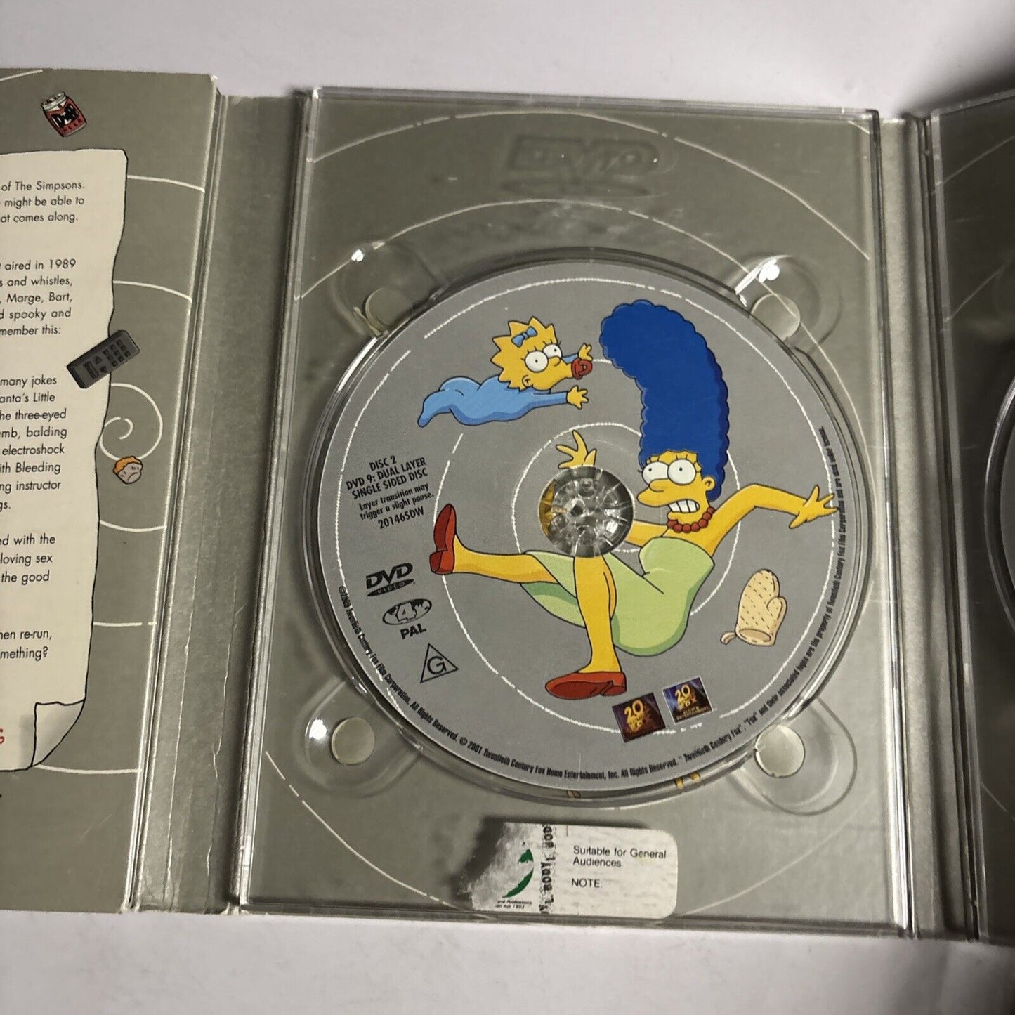 The Simpsons - Season 1 & 2 (DVD, 7-Disc) Region 4