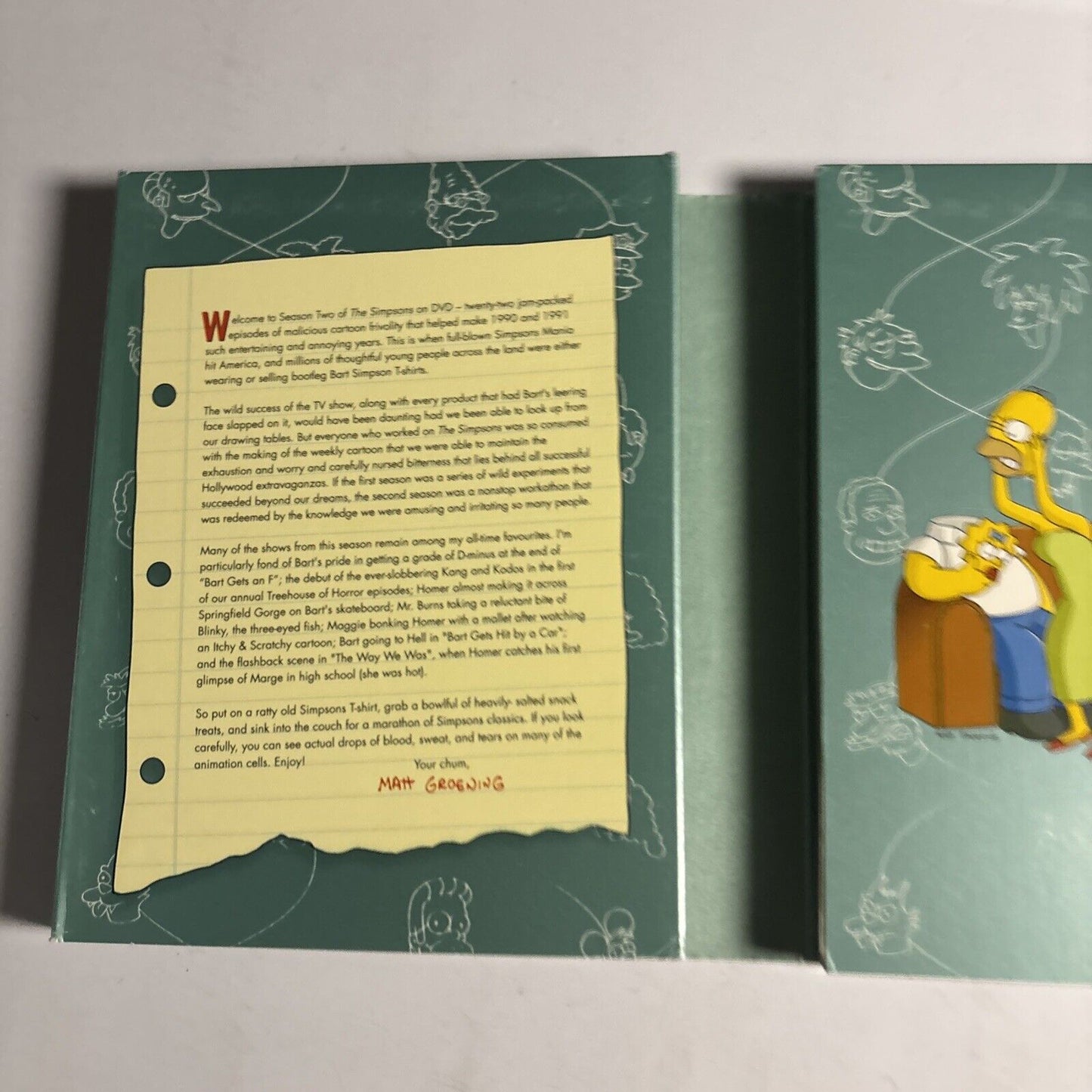 The Simpsons - Season 1 & 2 (DVD, 7-Disc) Region 4