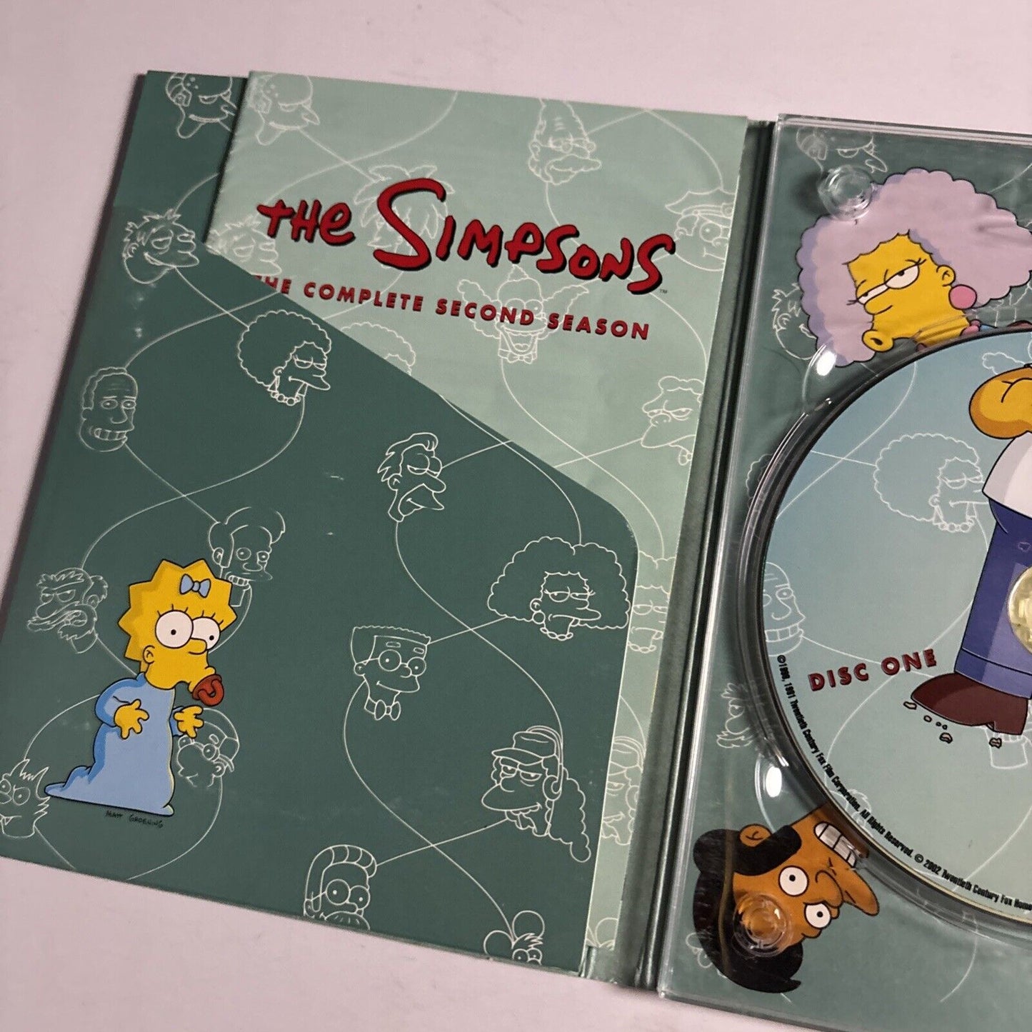 The Simpsons - Season 1 & 2 (DVD, 7-Disc) Region 4