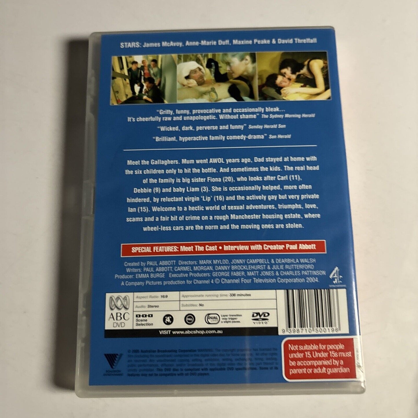 Shameless : Series 1 UK (DVD, 2004, 2-Disc) Region 4