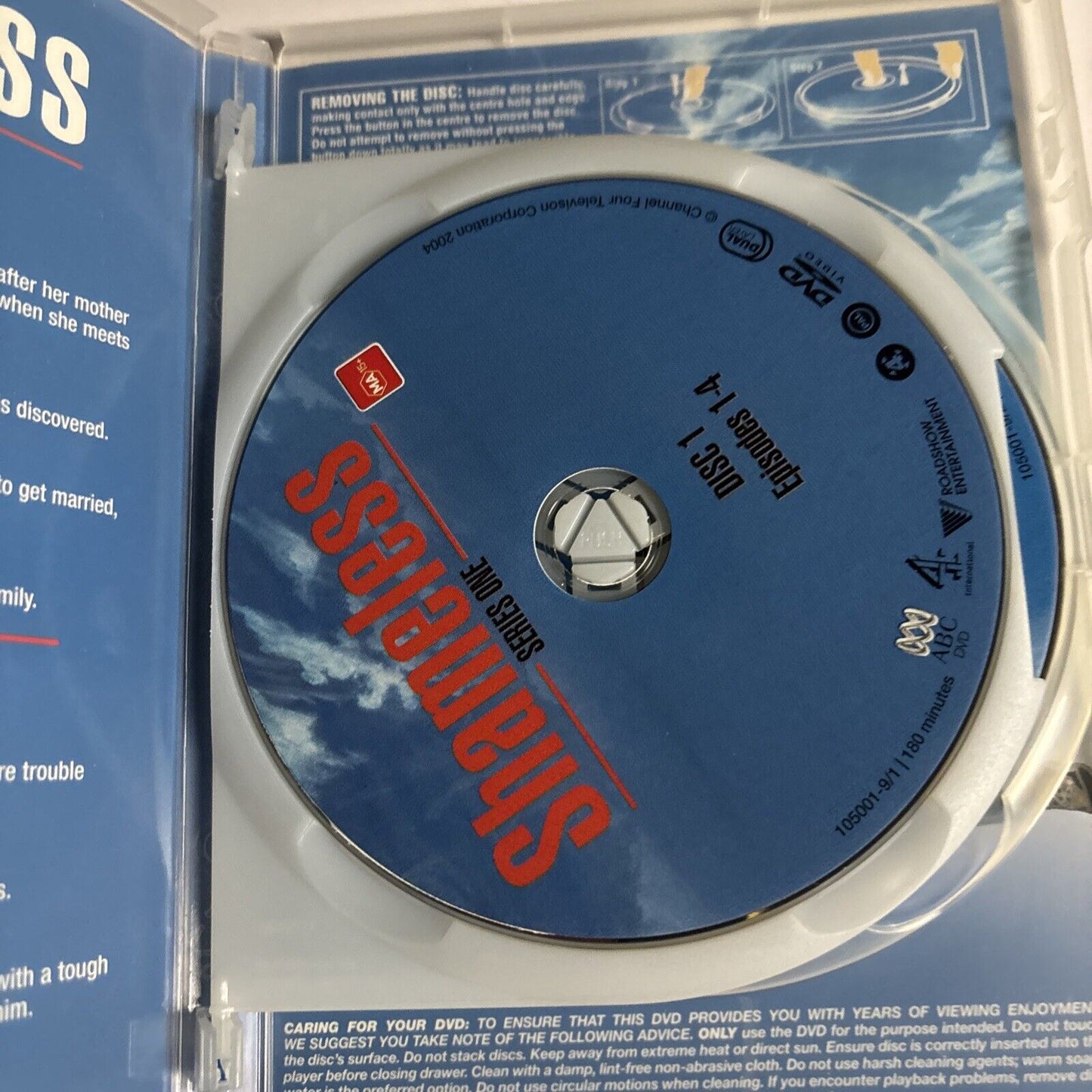 Shameless : Series 1 UK (DVD, 2004, 2-Disc) Region 4