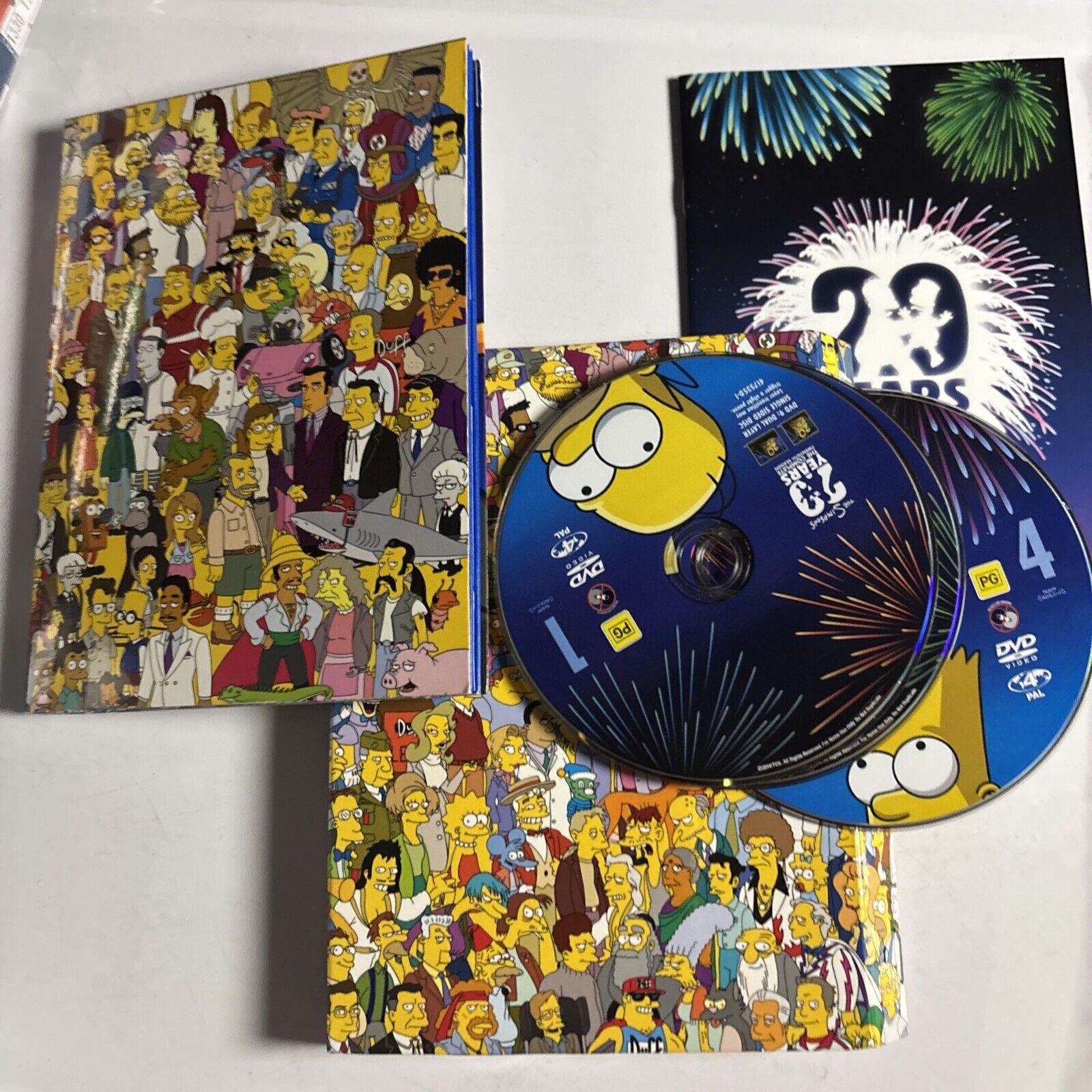 The Simpsons - Season 20 (DVD, 2008, 4-Disc) Region 4 – Retro Unit