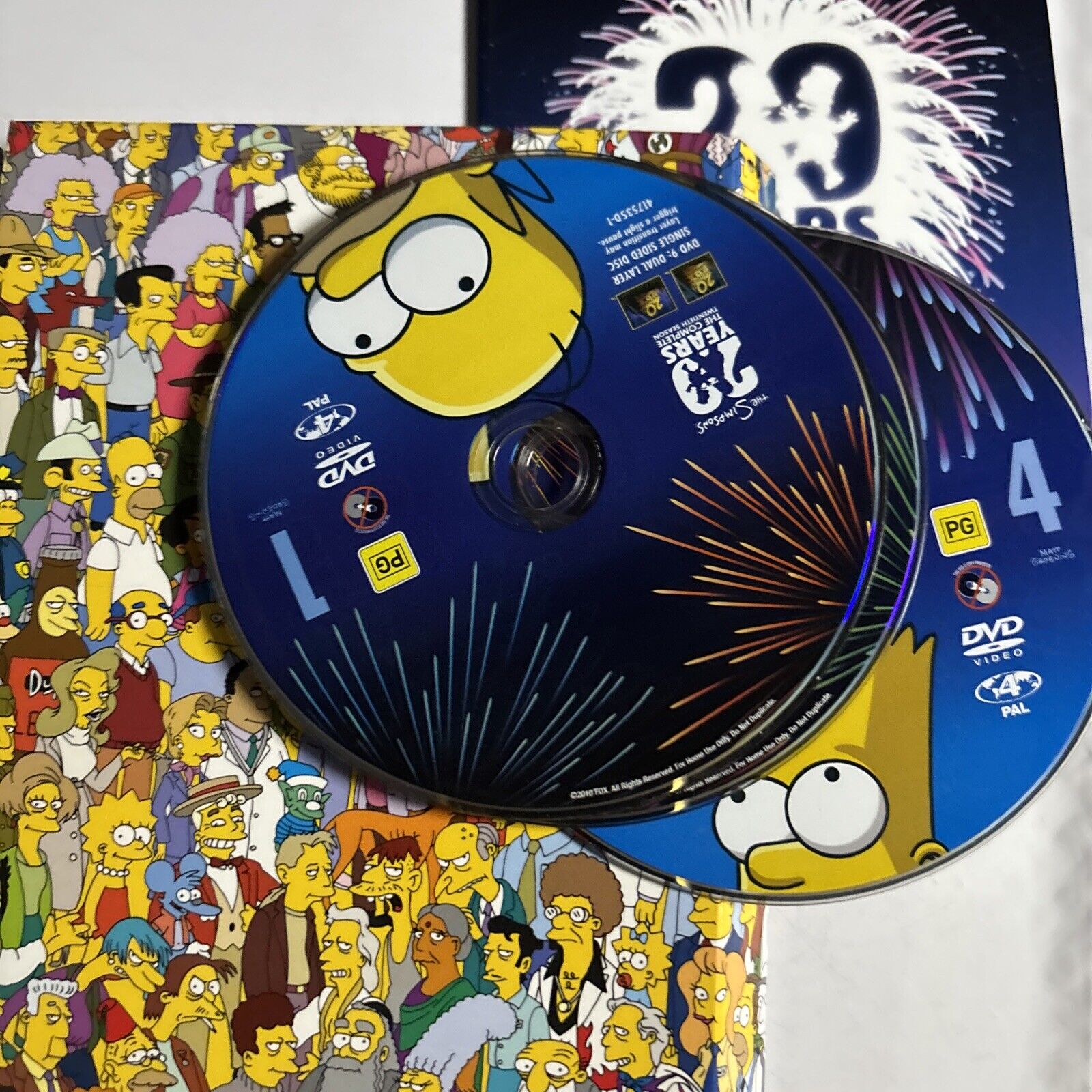 その他 Simpsons: Season 20/ [DVD] [Import] 2mvetro The Simpsons - Season 20 (DVD, 2008, 4-Disc) Region 4 – Retro Unit