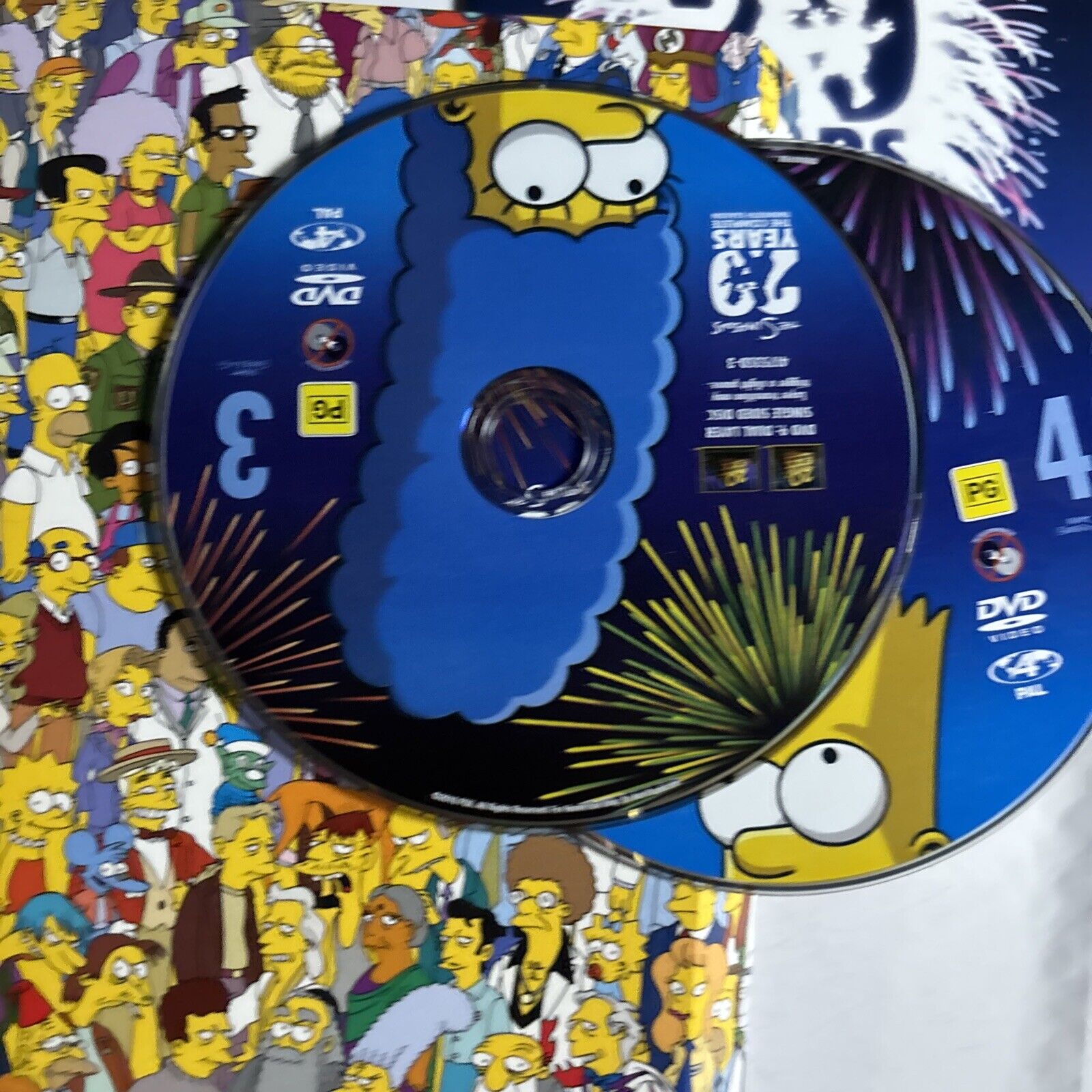 The Simpsons - Season 20 (DVD, 2008, 4-Disc) Region 4 – Retro Unit