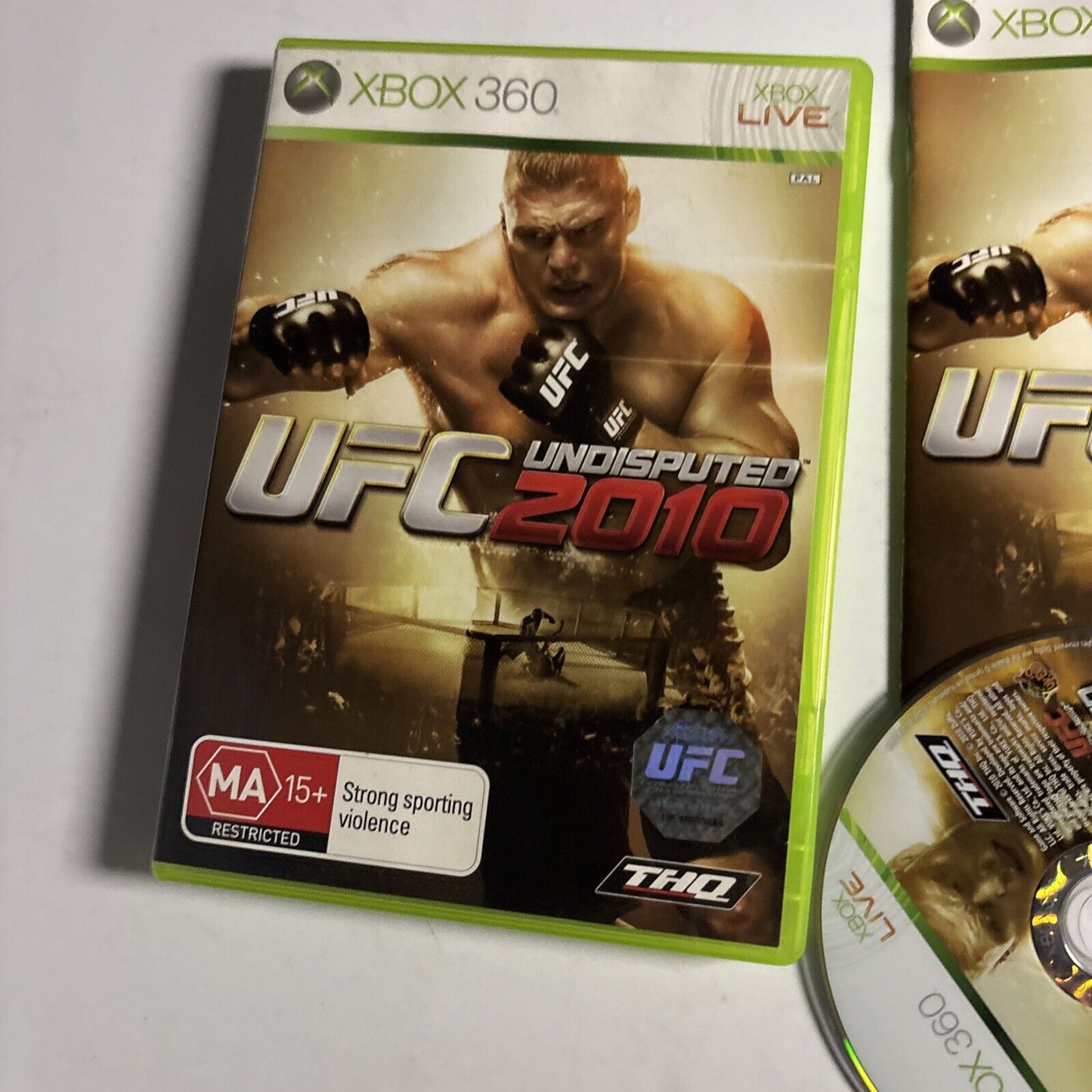 UFC Undisputed 2010 Microsoft Xbox 360 Game PAL Complete w manual