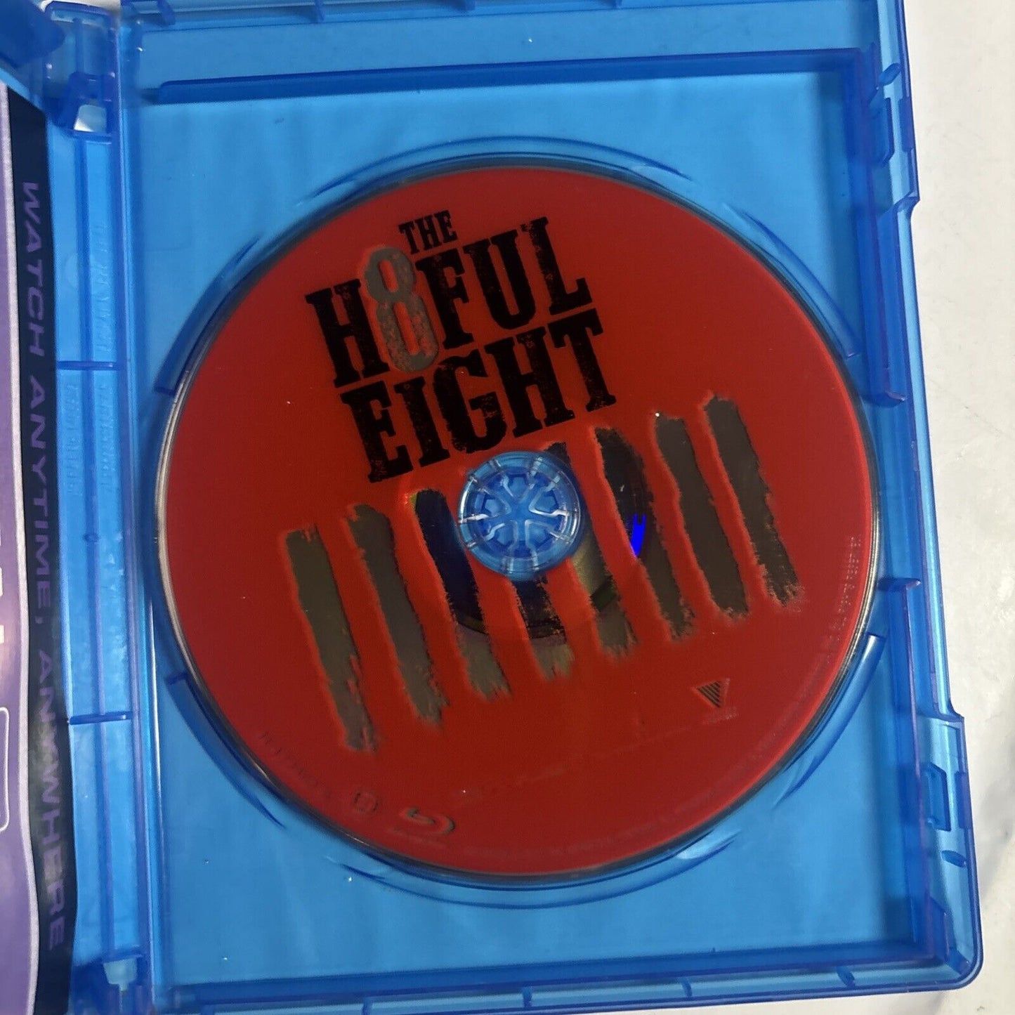 The Hateful Eight (Blu-ray, 2015) Samuel L Jackson, Kurt Russell Region B
