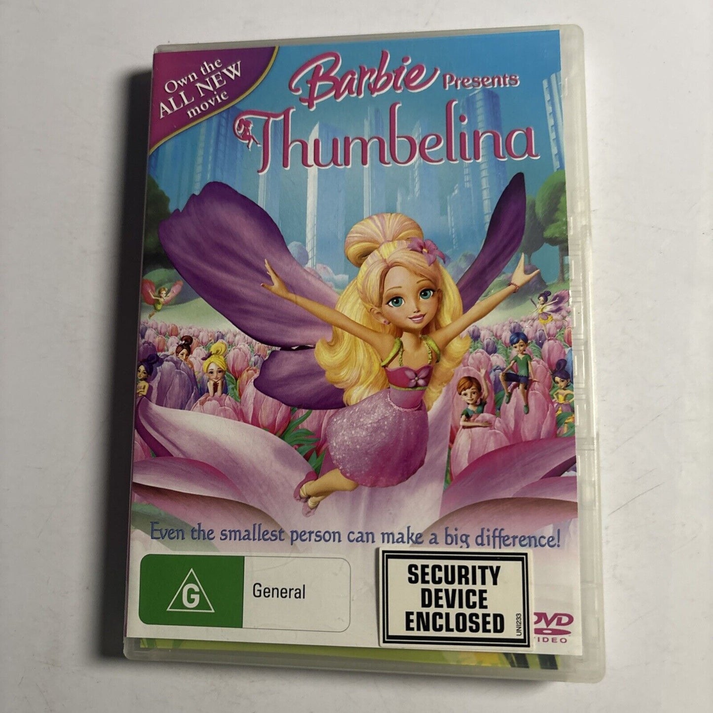 Barbie Presents Thumbelina (DVD, 2009) Region 4 &2