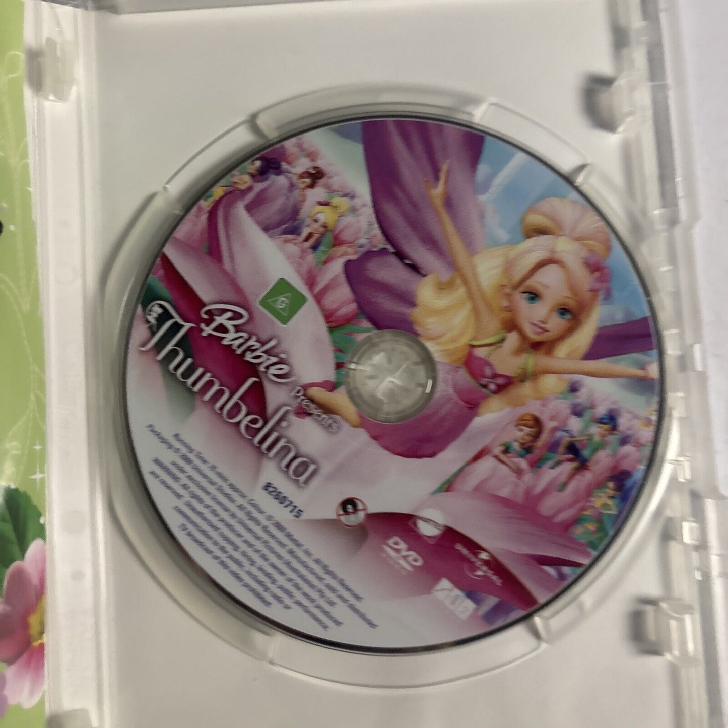 Barbie Presents Thumbelina (DVD, 2009) Region 4 &2