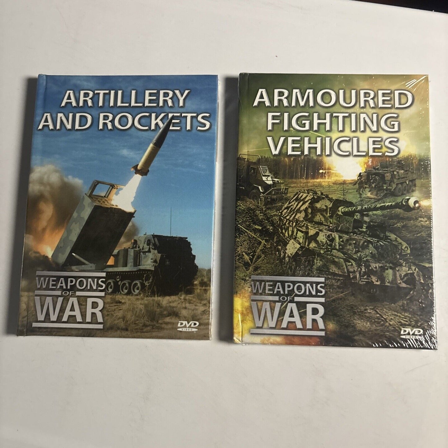 Weapons Of War: 26x DVD & Book  All Regions 2007 *New Sealed*