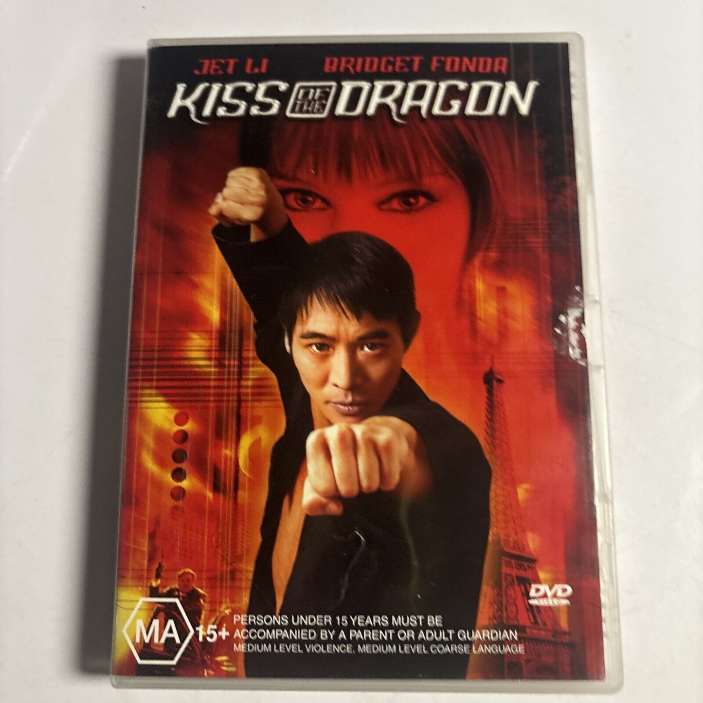 Kiss of the Dragon (DVD, 2000) Jet Li, Bridget Fonda Region 4