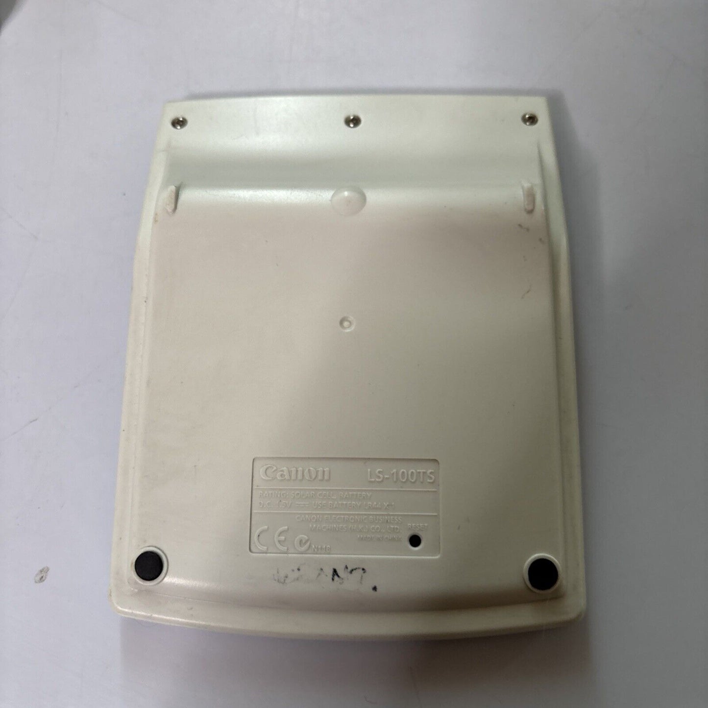 Canon LS-100TS Solar And Battery Tax & Business Calculator