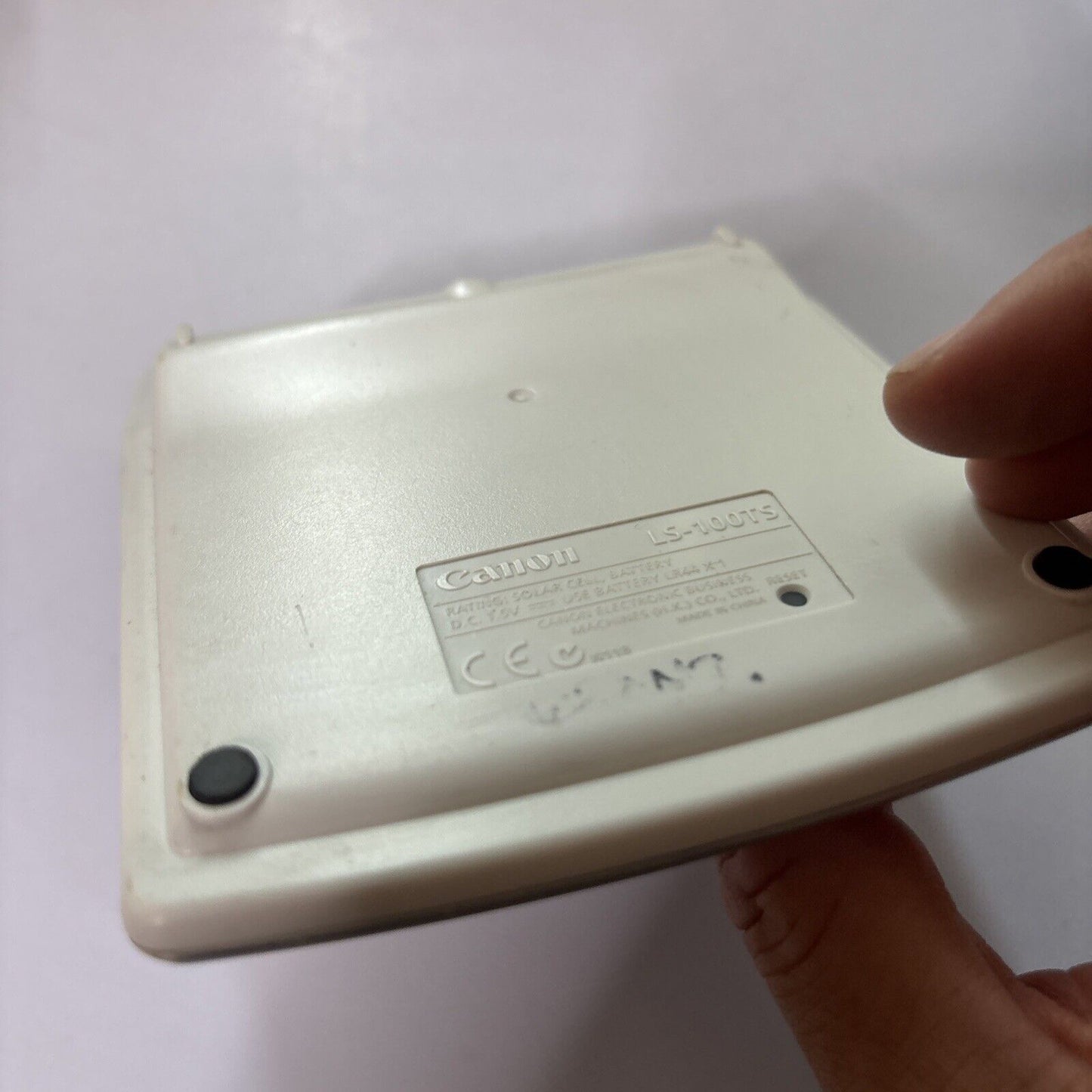 Canon LS-100TS Solar And Battery Tax & Business Calculator