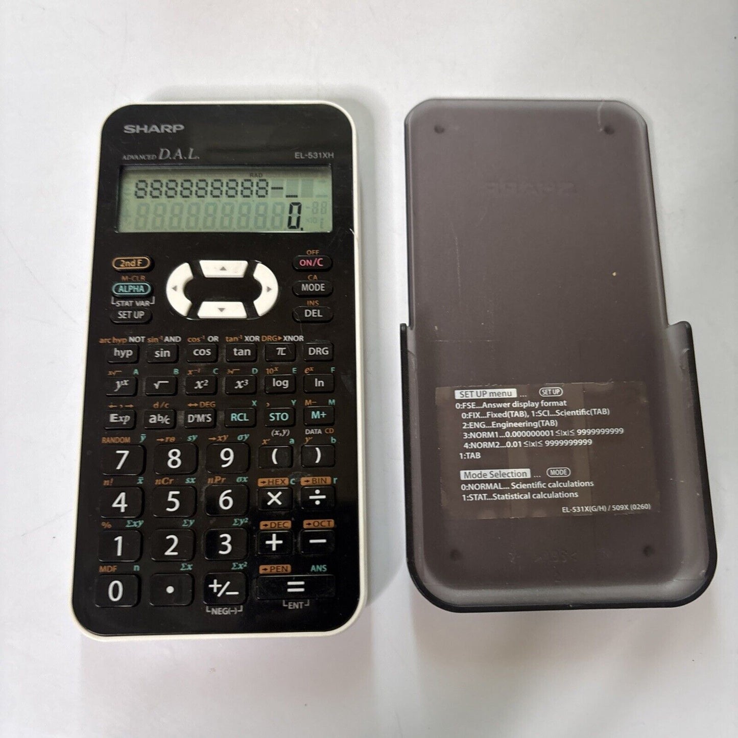 Sharp Scientific Calculator Advanced D.A.L  EL-531XH