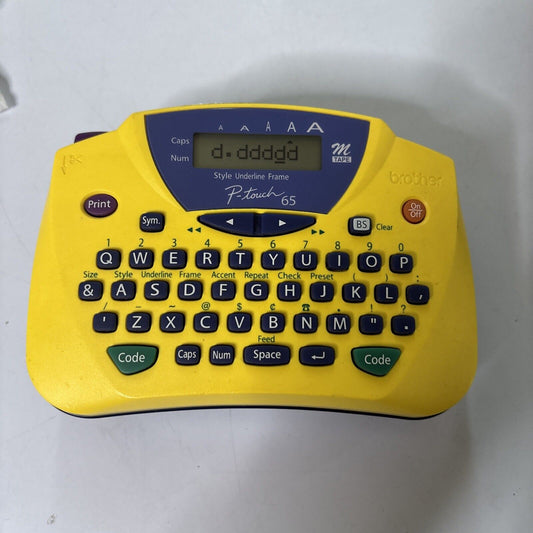 Brother Label Printer P-Touch Model PT-65