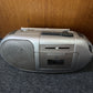 General Electric GE Portable Cassette Recorder Tape AM/FM Radio EA3-5818