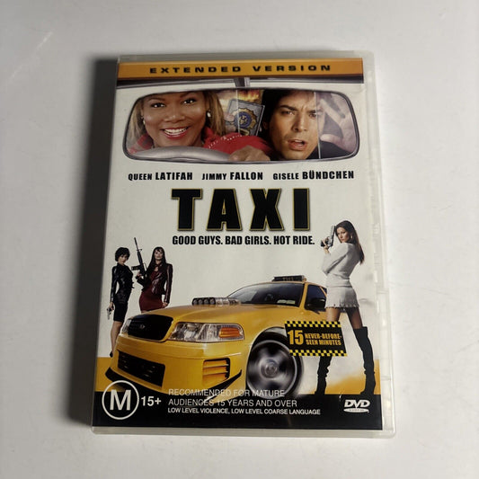 Taxi - Extended Edition (DVD, 2004) Jimmy Fallon, Queen Latifah Region 4