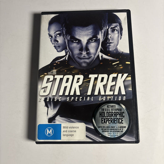 Star Trek - Special Edition (DVD, 2009, 2-Disc) J.J Abrams Region 4