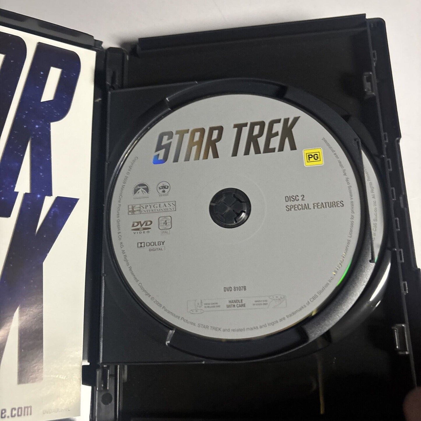 Star Trek - Special Edition (DVD, 2009, 2-Disc) J.J Abrams Region 4